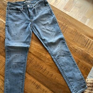 Levi riveted jeans. Size 29. Made in Sri Lanka